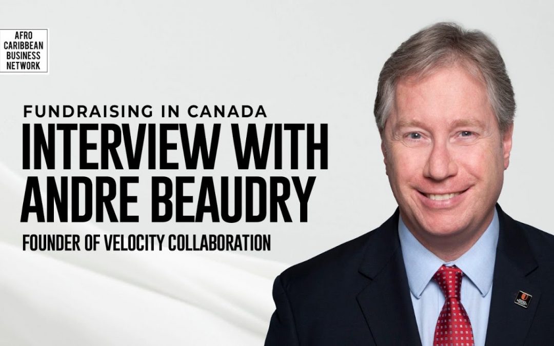 Andre Beaudry speaking on fundraising in Canada during an ACBN interview.