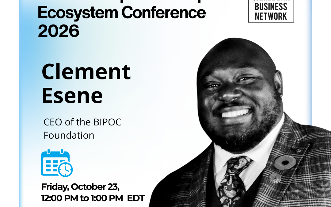 Clement Esene, Founder and Executive Director of the BIPOC Foundation, speaking about financial inclusion
