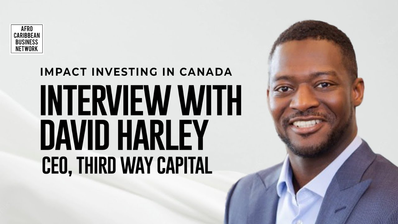 David Harley speaking on impact investing in Africa during an ACBN interview.