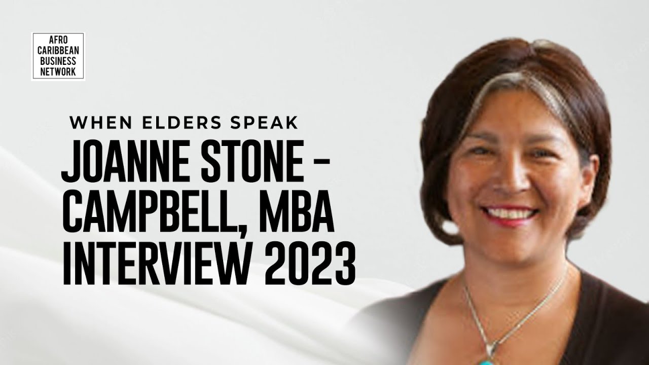 “Joanne Stone-Campbell speaking on Indigenous wealth during an ACBN interview.”