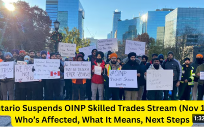 Ontario’s OINP Skilled Trades Suspension: Thousands of Lives in Uncertainty The Morning Vibe